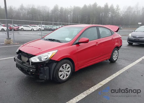 2016 Hyundai Accent Se from USA, damaged, VIN KMHCT4AE8GU991114